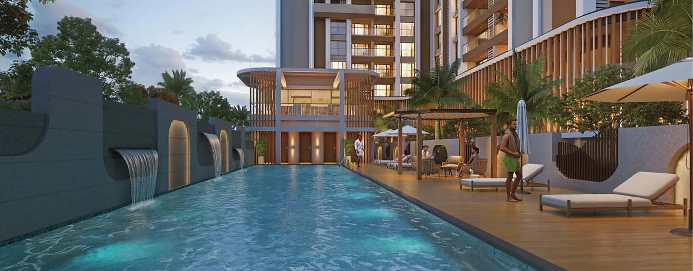 GK Sindhu Skies Pimple Saudagar Swimming Pool Image